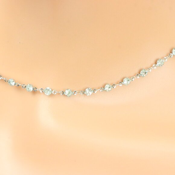 "Minimalist Necklace Chain, Elegant Jewelry for Women & Girls | MLCRC1543 - Picture 9 of 10